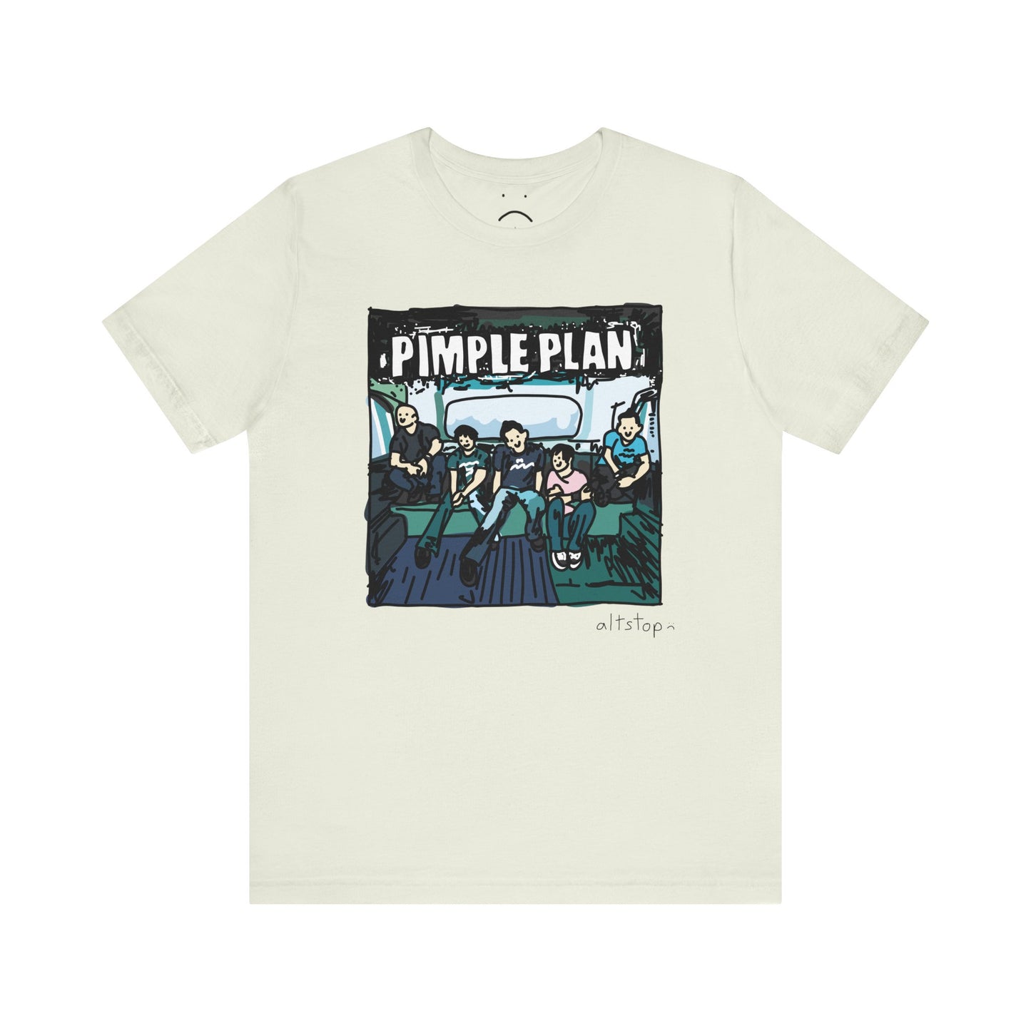 pimple plan deluxe tee