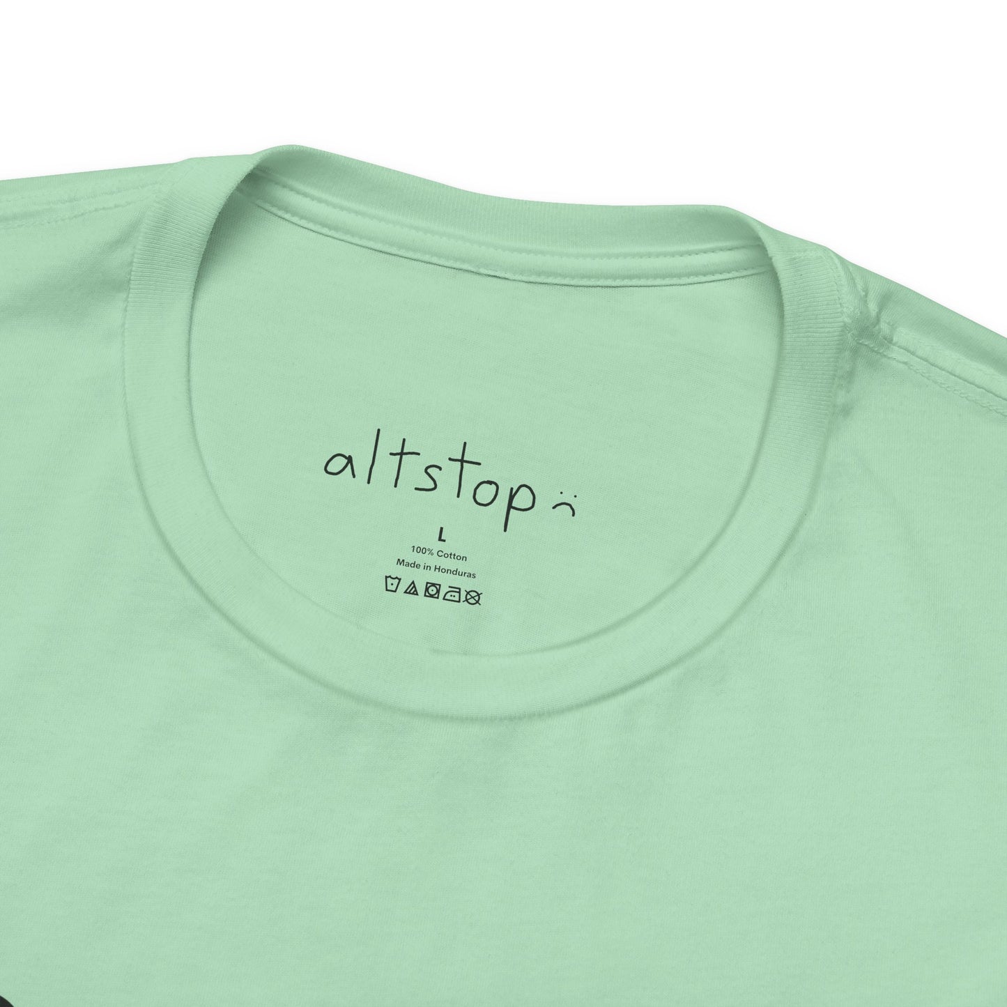 smiley logo tee
