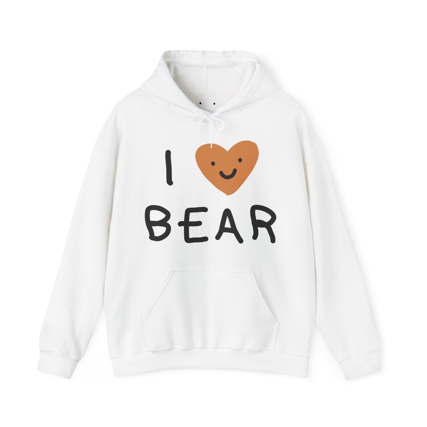 i heart bear hoodie #1