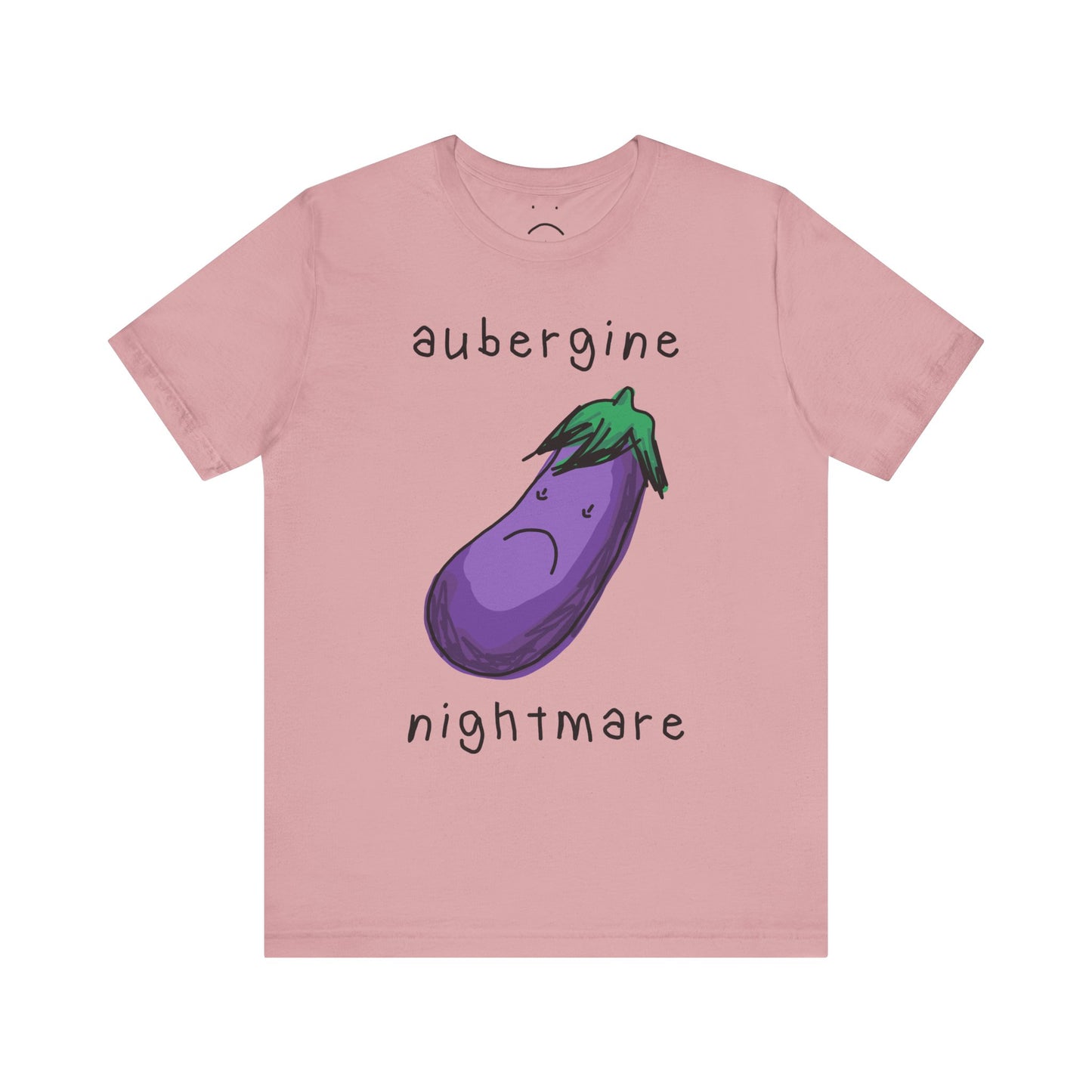 aubergine nightmare tee