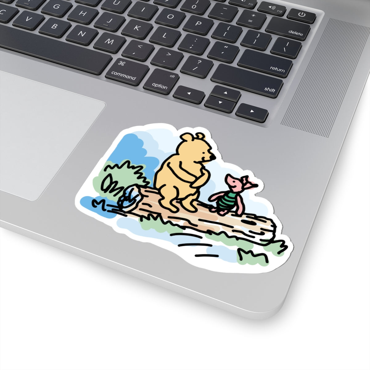 pooh & piglet sticker