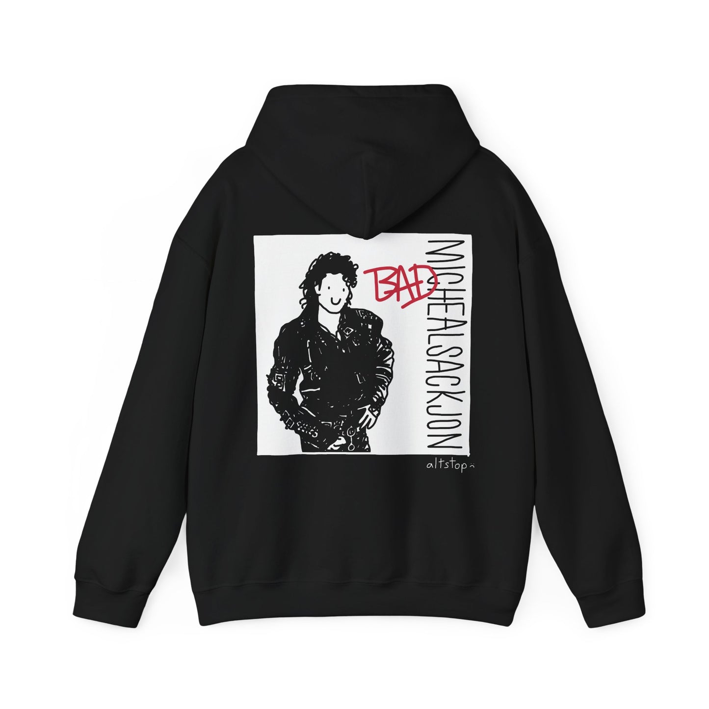 i heart bad hoodie