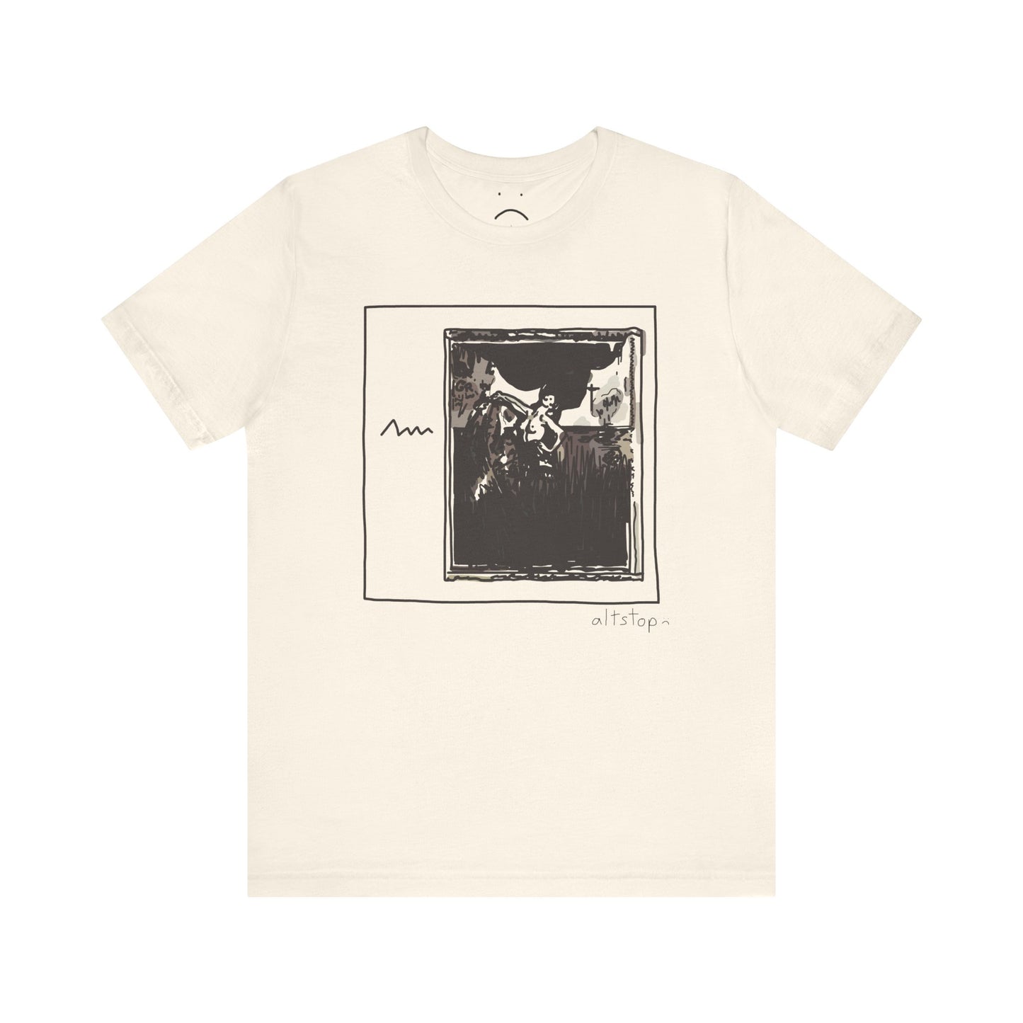 dancer with boobies deluxe tee