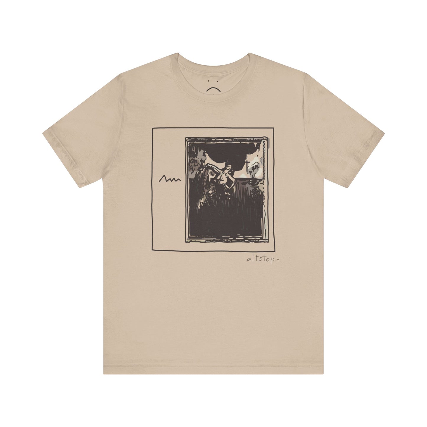 dancer with boobies deluxe tee