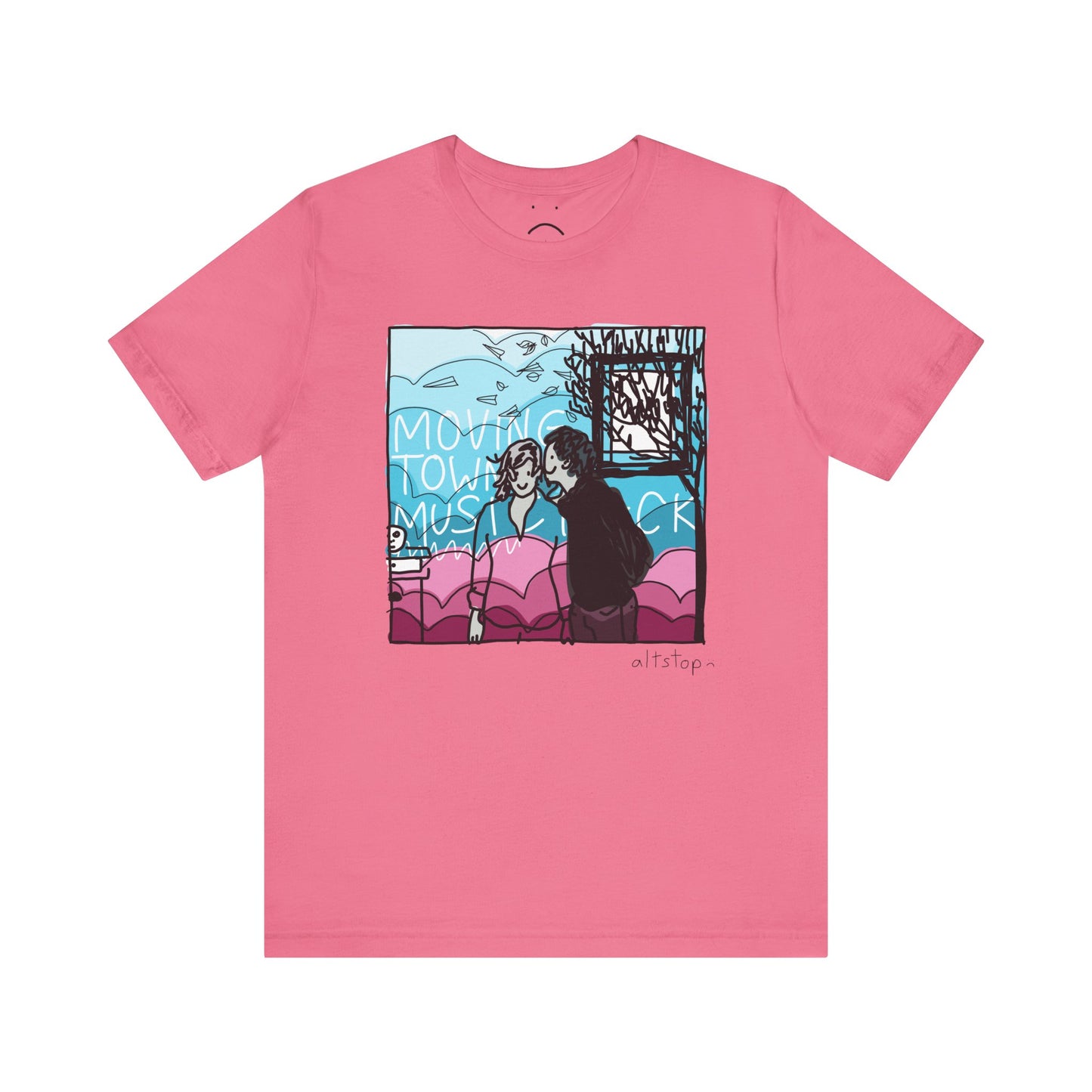 moving town musictrack deluxe tee