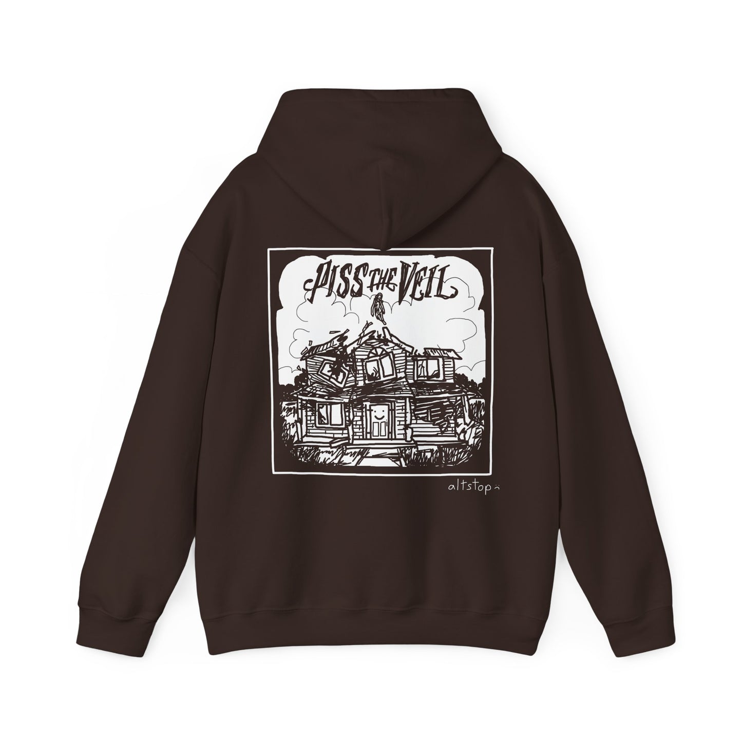 piss the veil hoodie