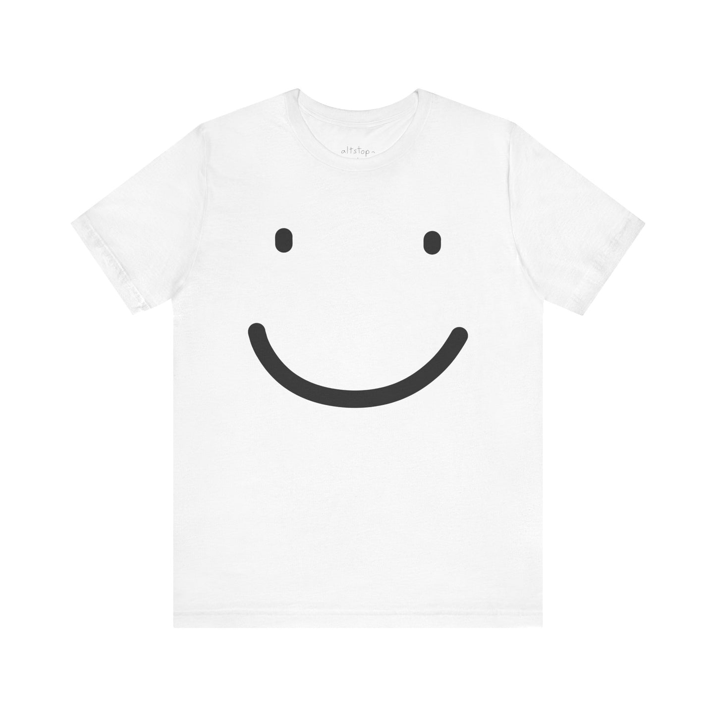 smiley logo tee