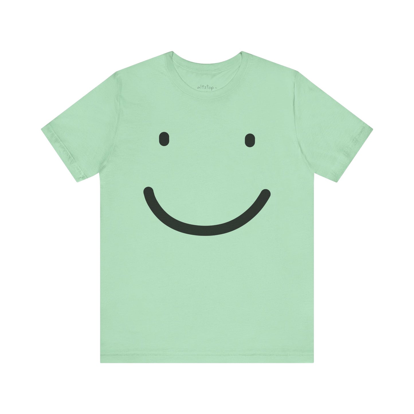 smiley logo tee