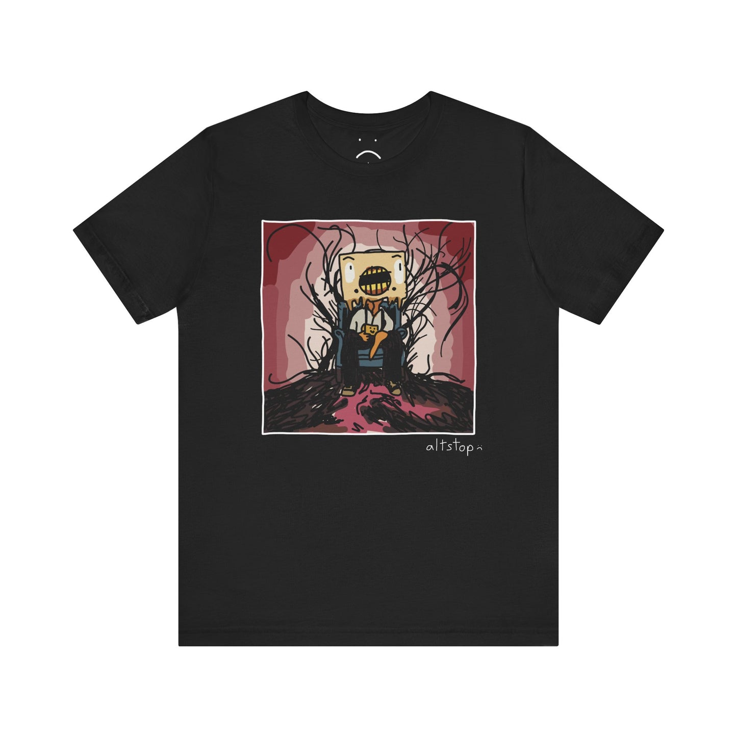 melting rectangle head deluxe tee
