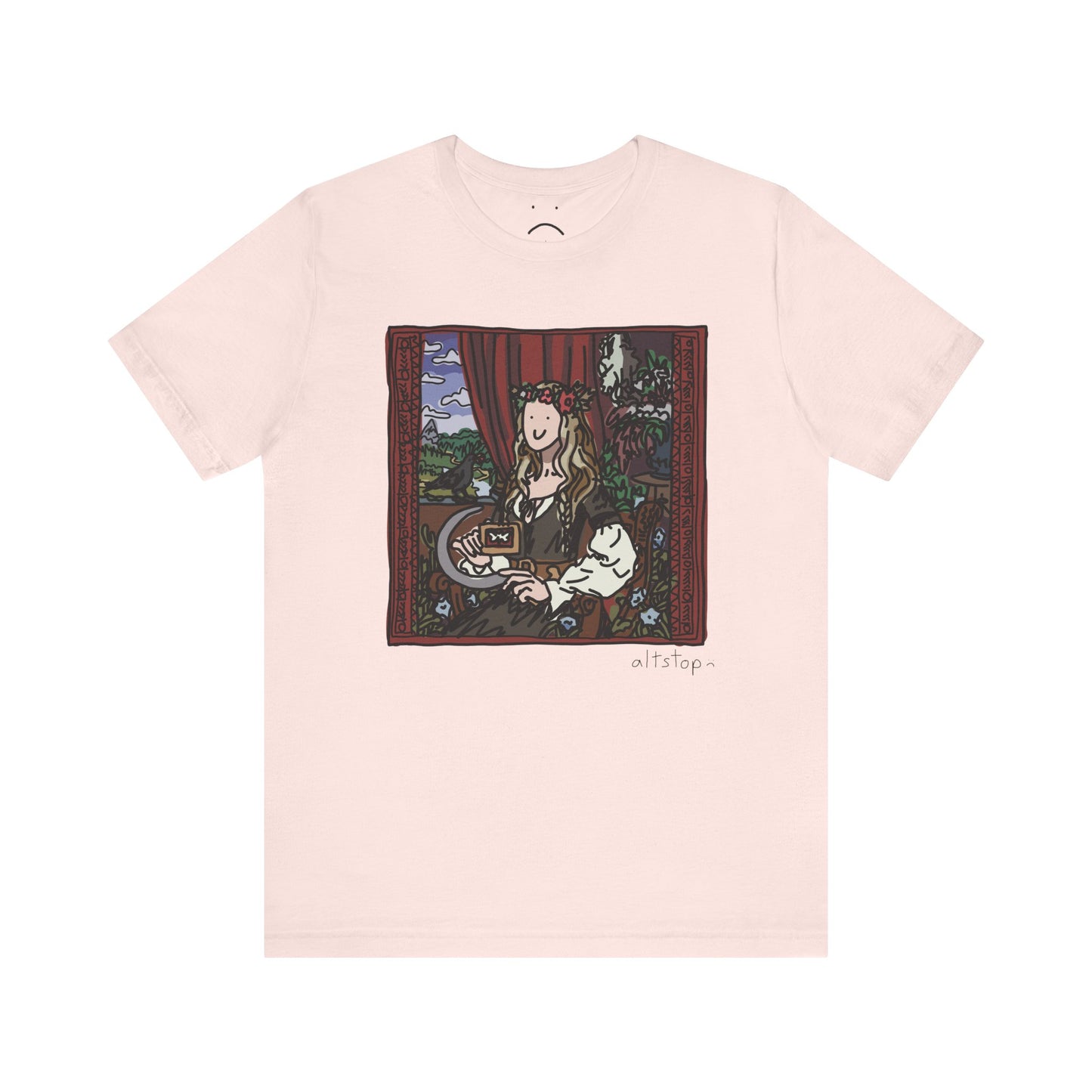 medieval sickle deluxe tee