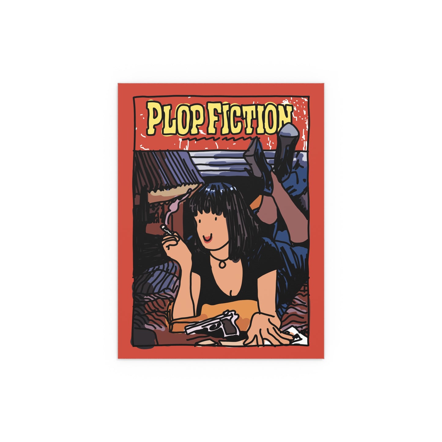 plop fiction movie poster