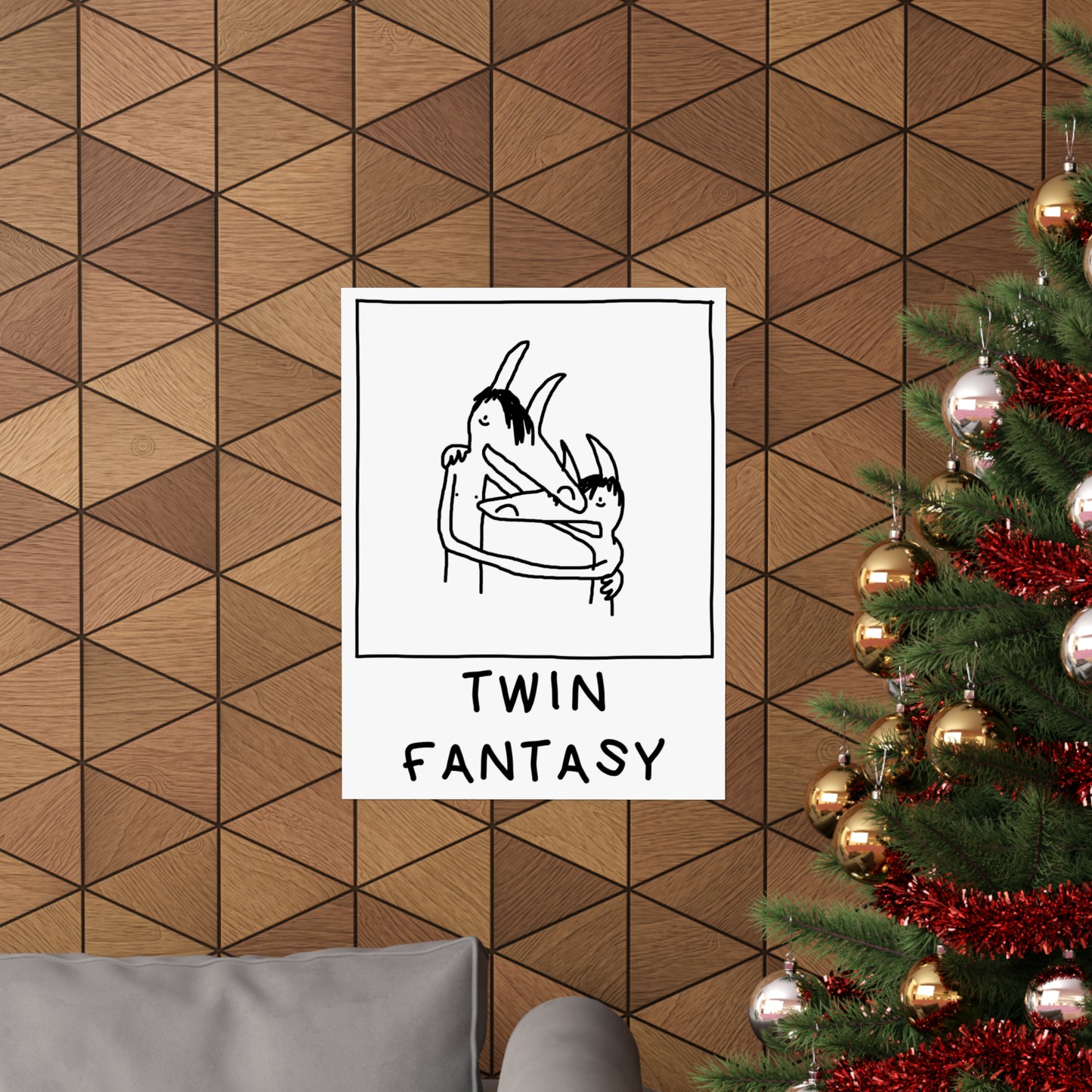 twin fantasy deluxe poster