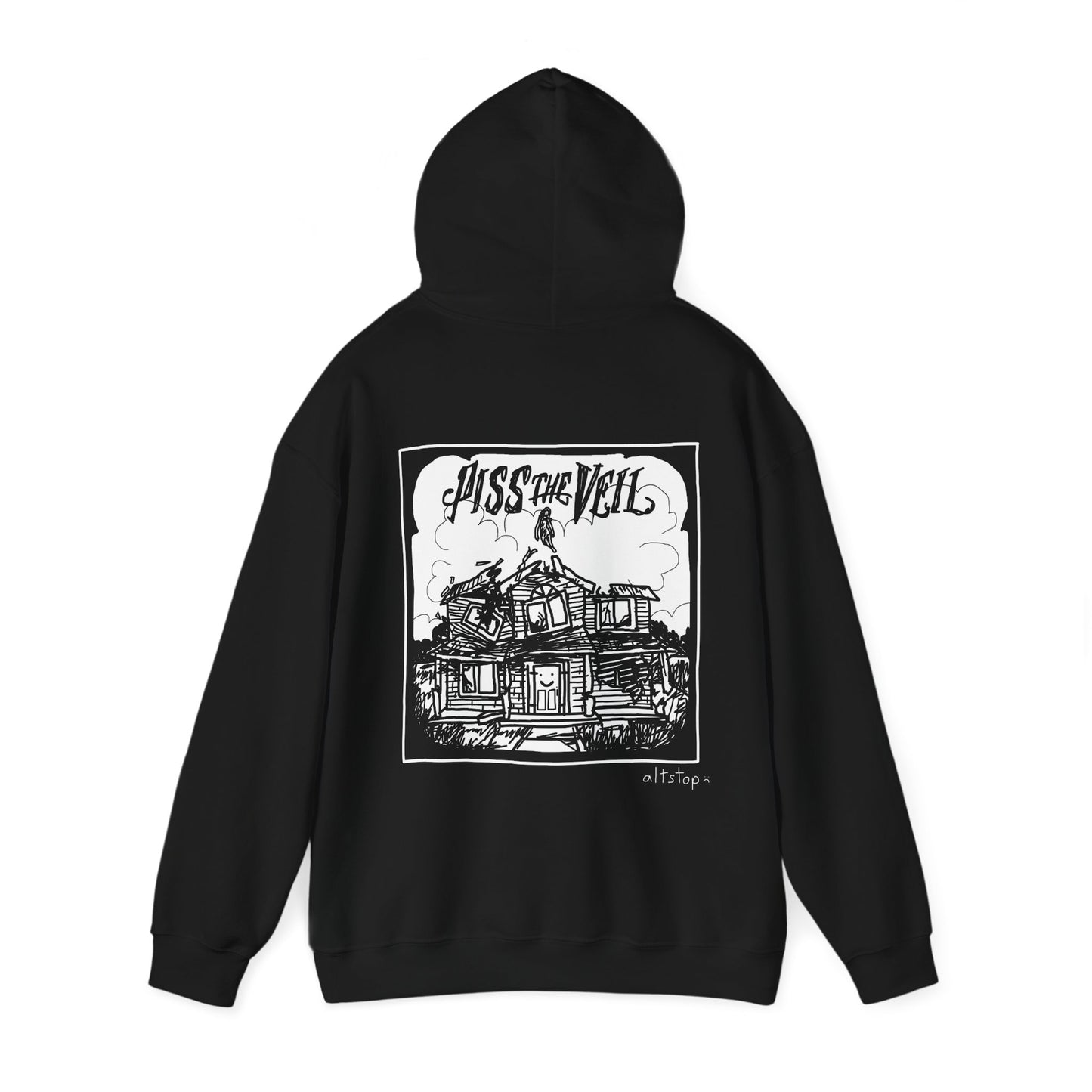 piss the veil hoodie