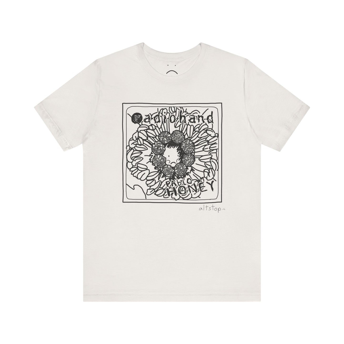candy flower baby tee