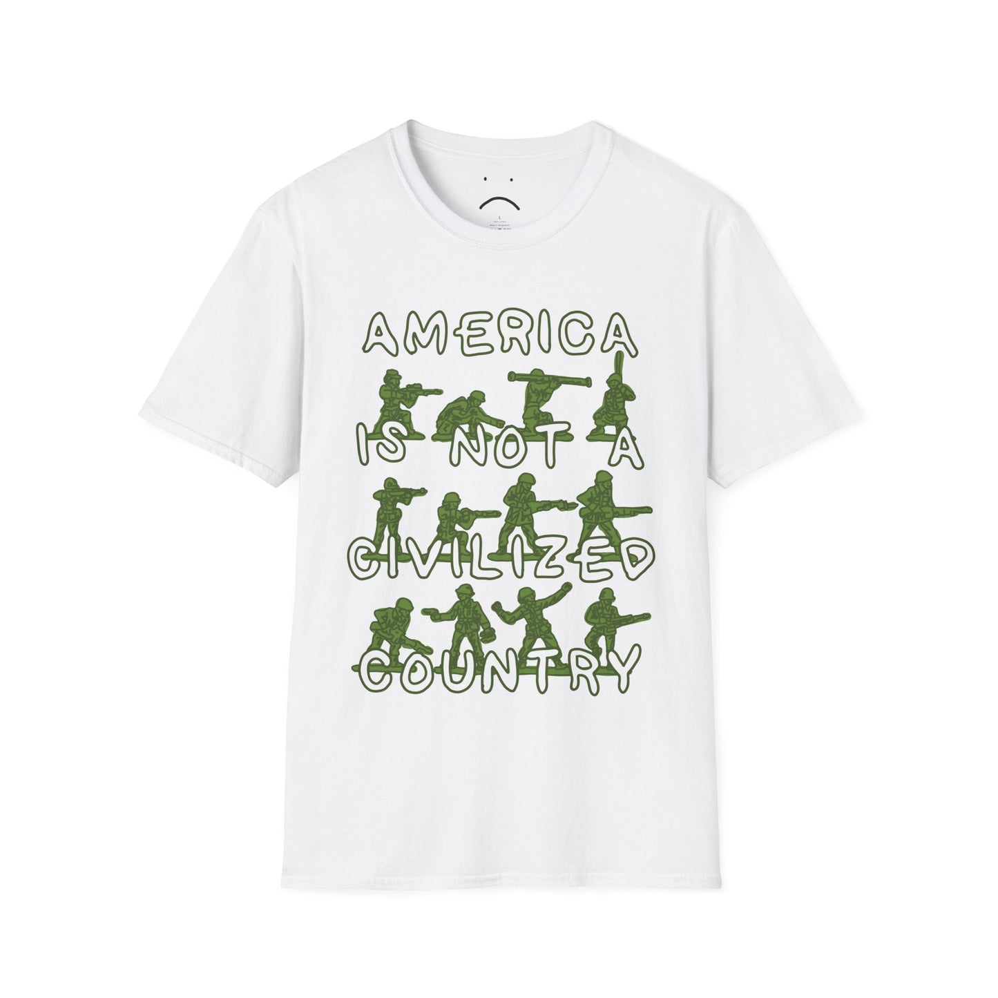 america is not a civilized country tee