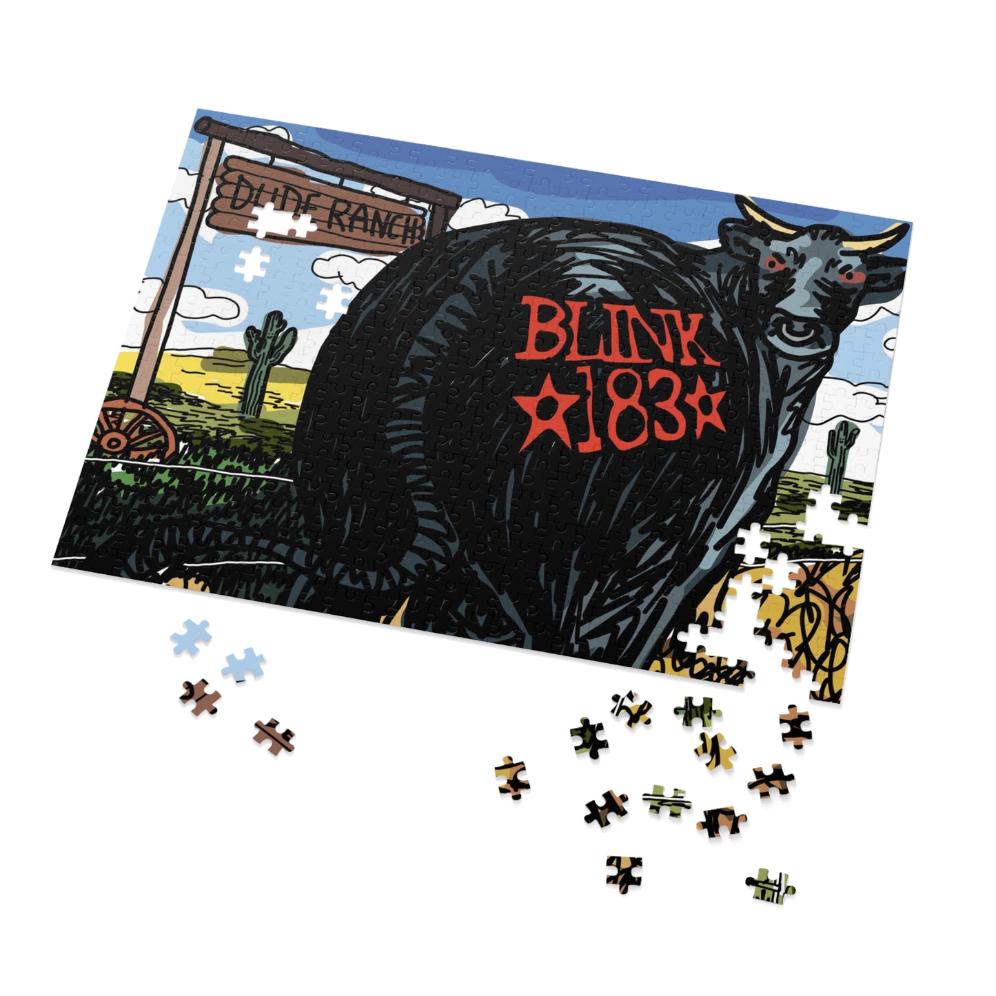 dude ranch jigsaw puzzle