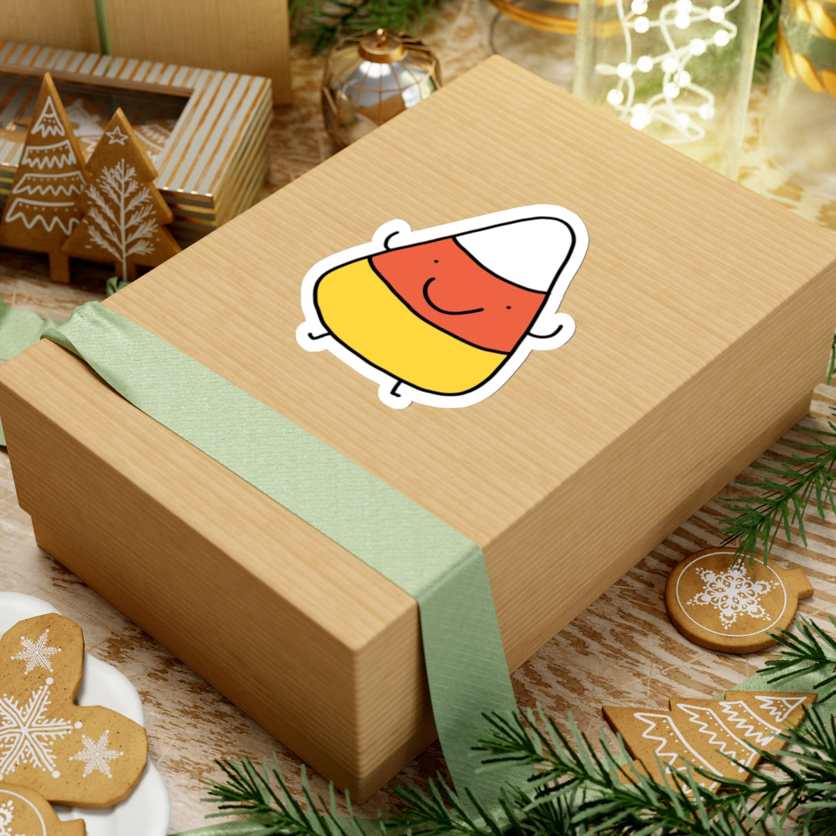 candy corn sticker