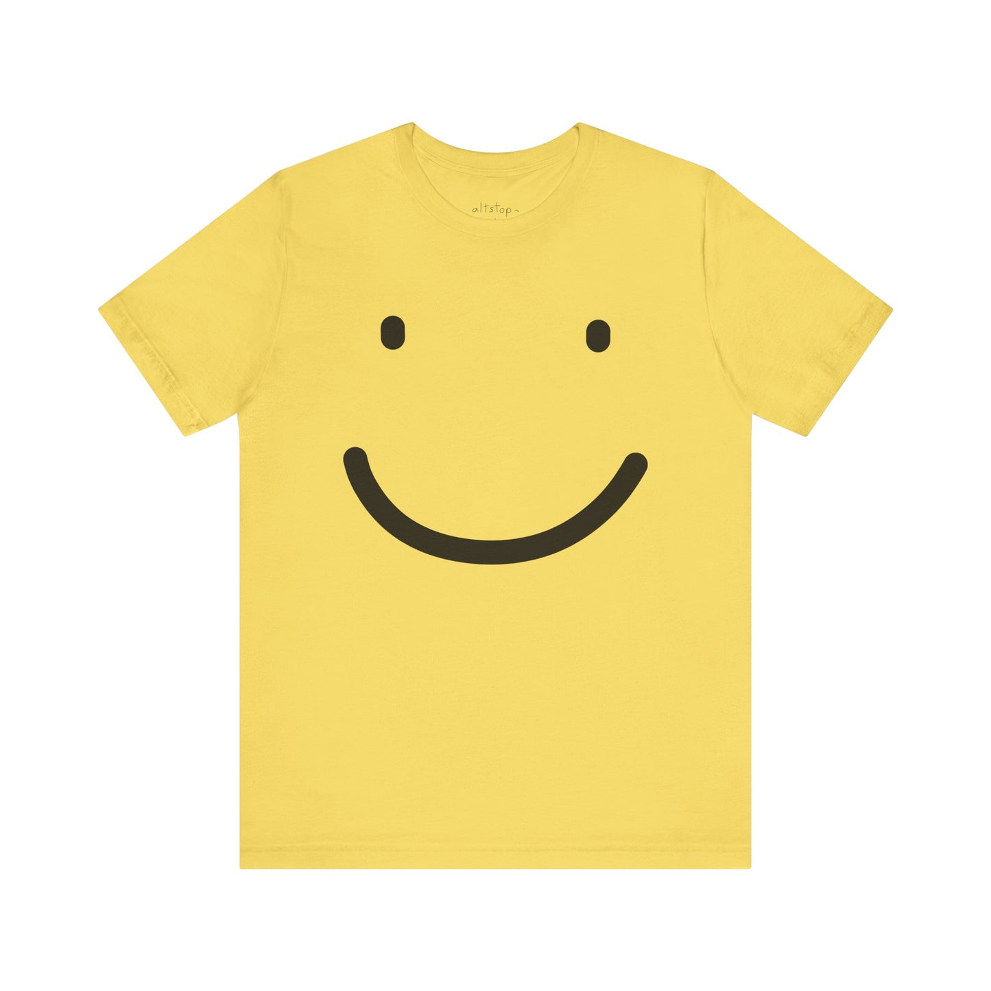 smiley logo tee