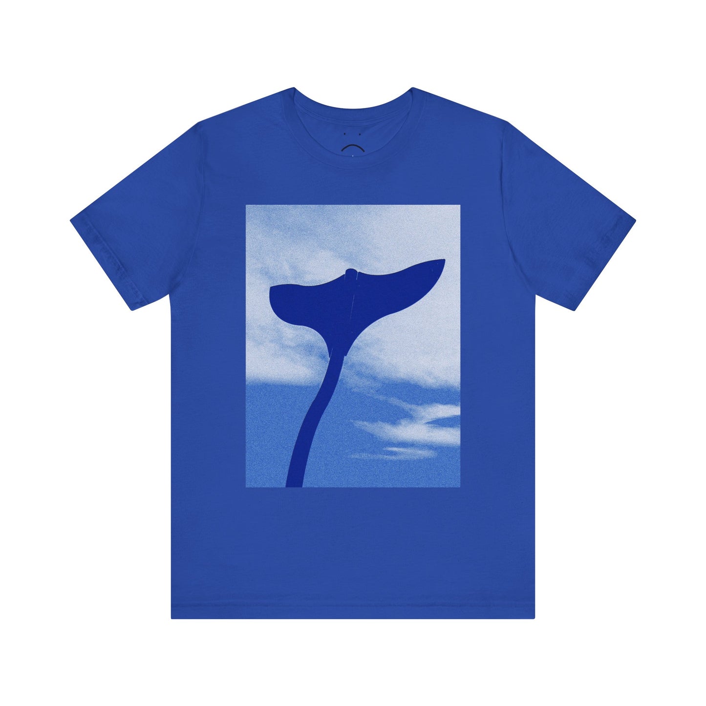 whale tail tee