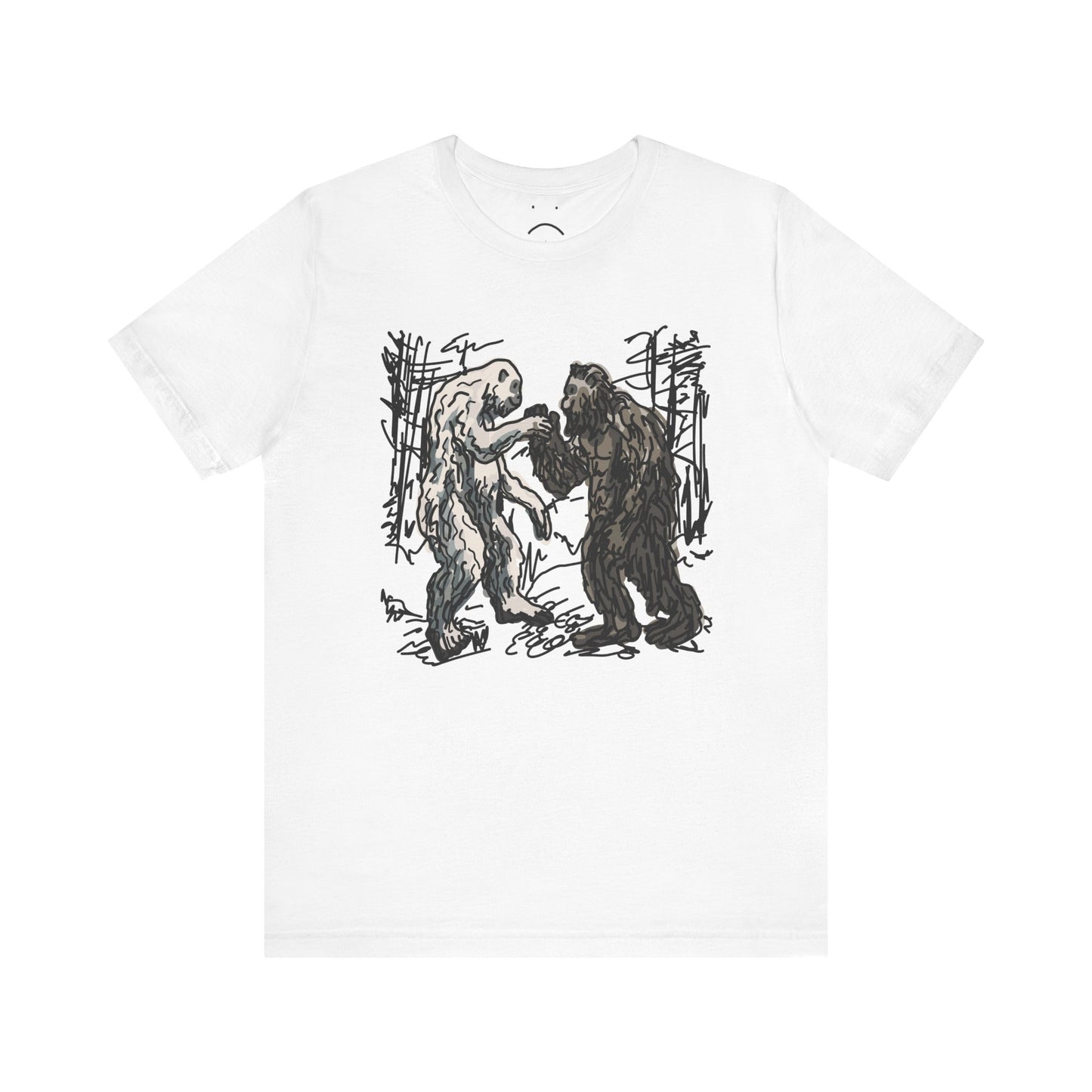 bigfoot and yeti bros tee
