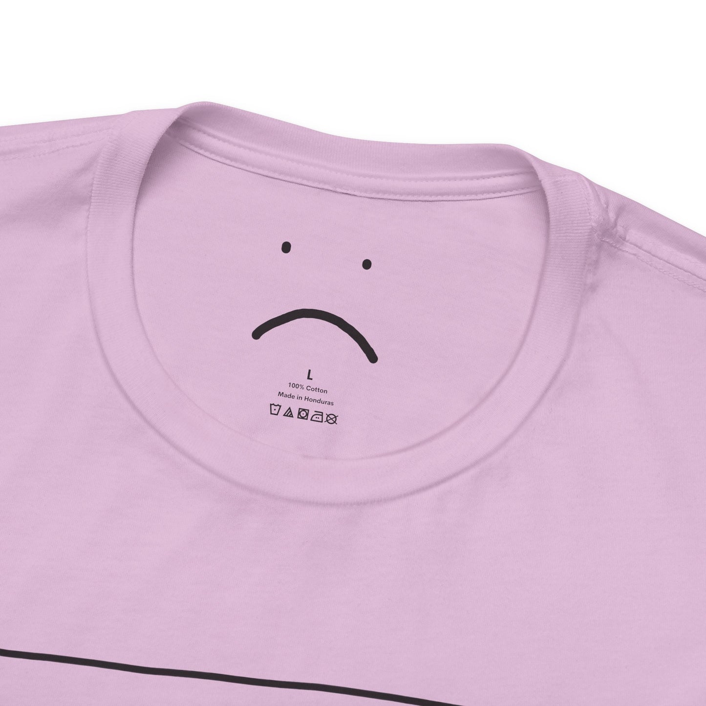 blue hair lands tee