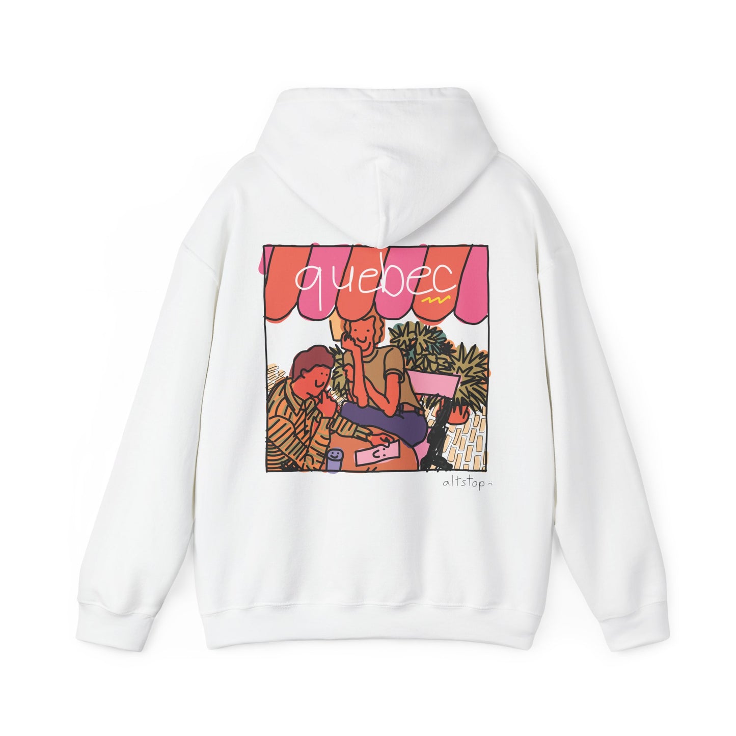 i heart quebec hoodie