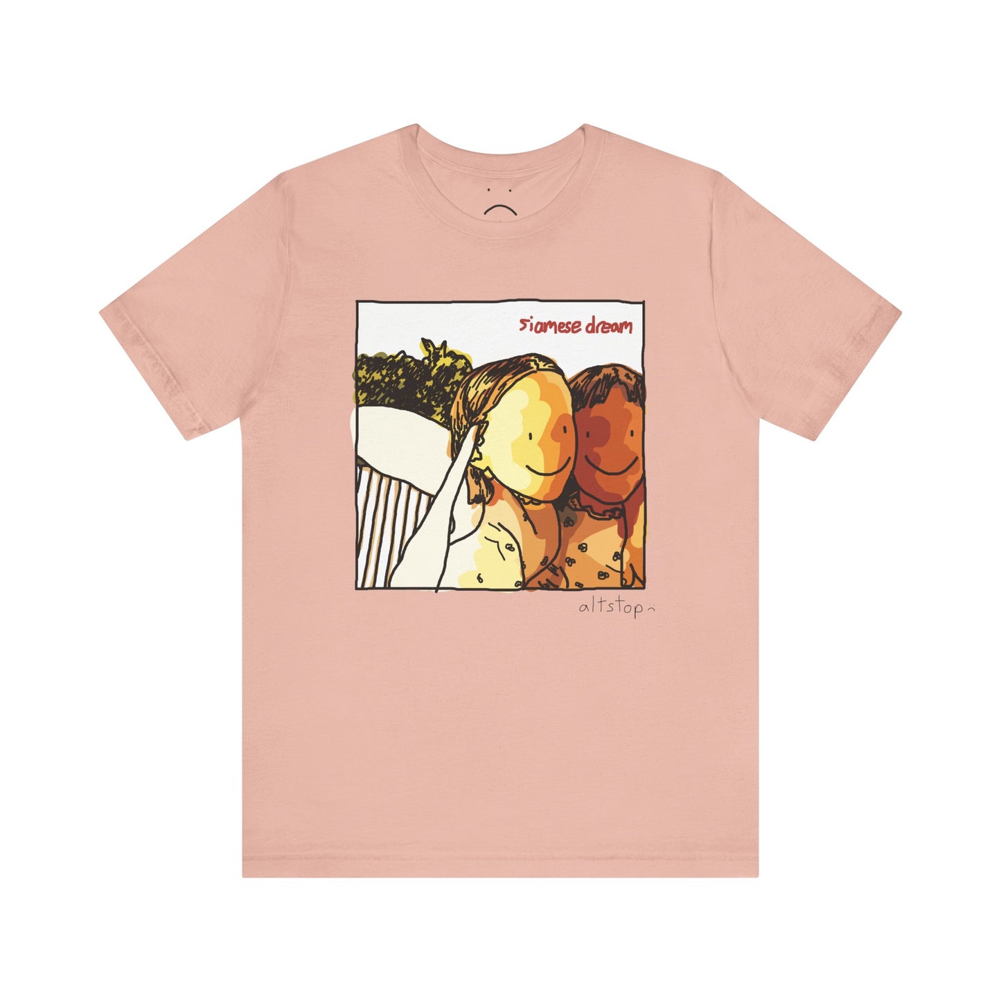 conjoined butterfly girls deluxe tee