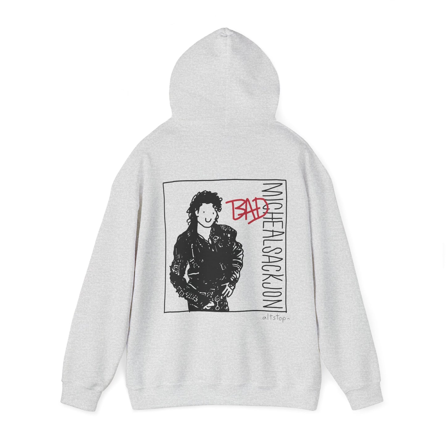 i heart bad hoodie
