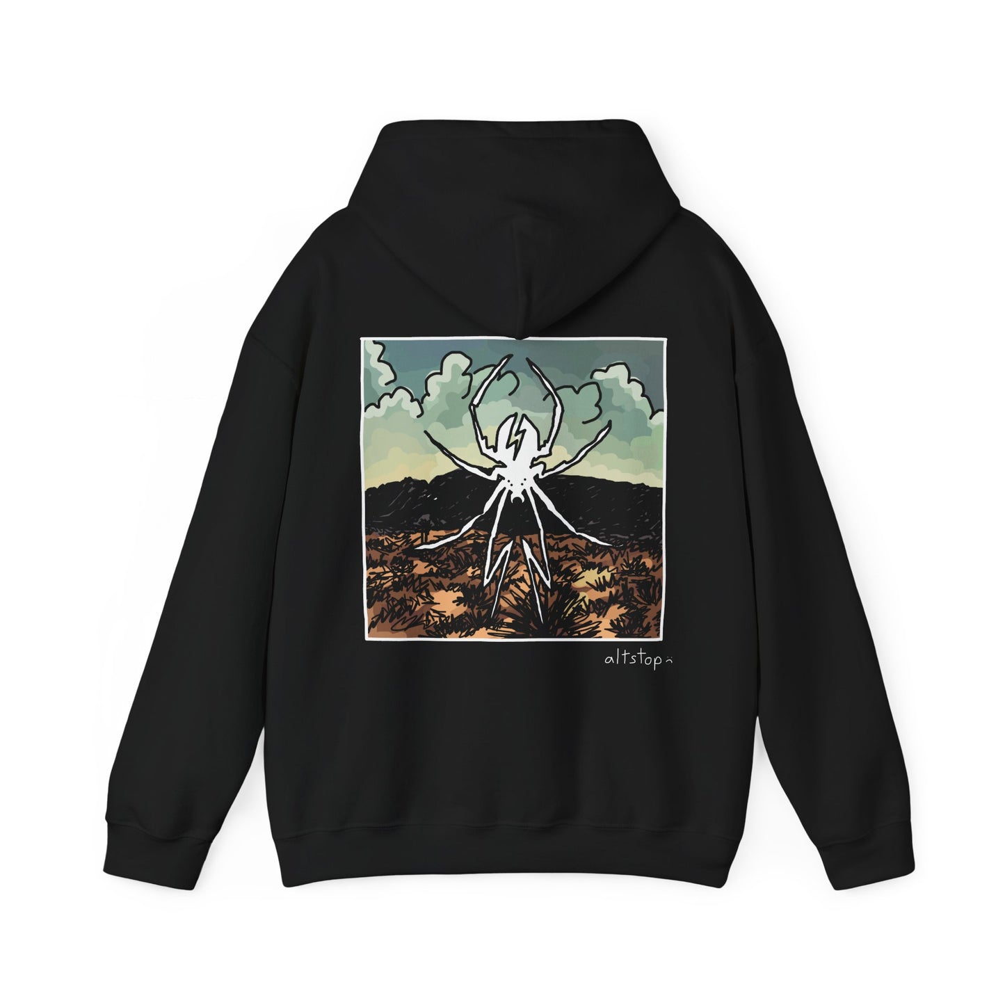 i heart spider days hoodie