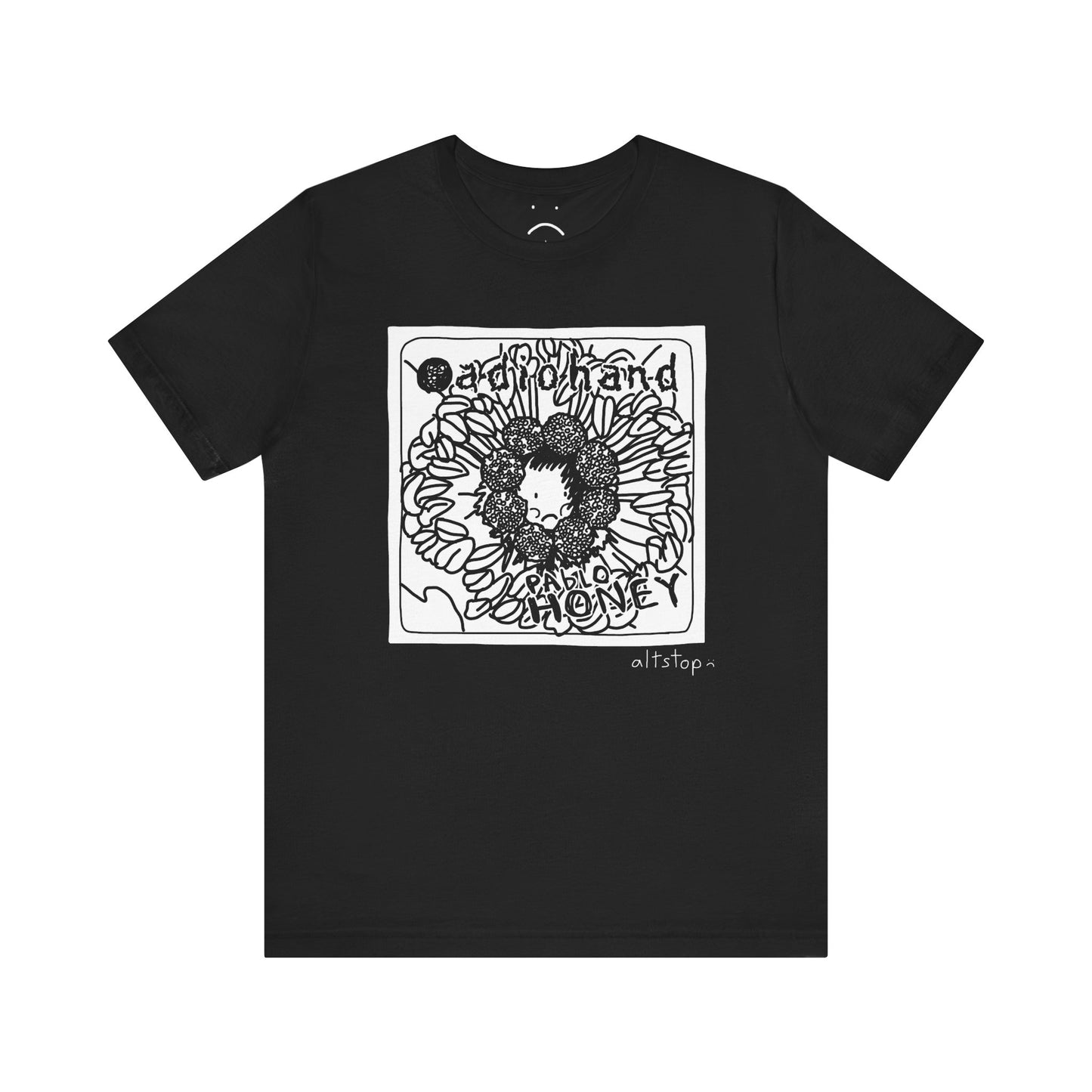 candy flower baby tee