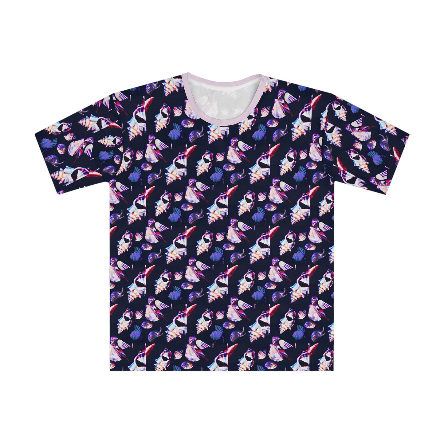 glitch shell tee