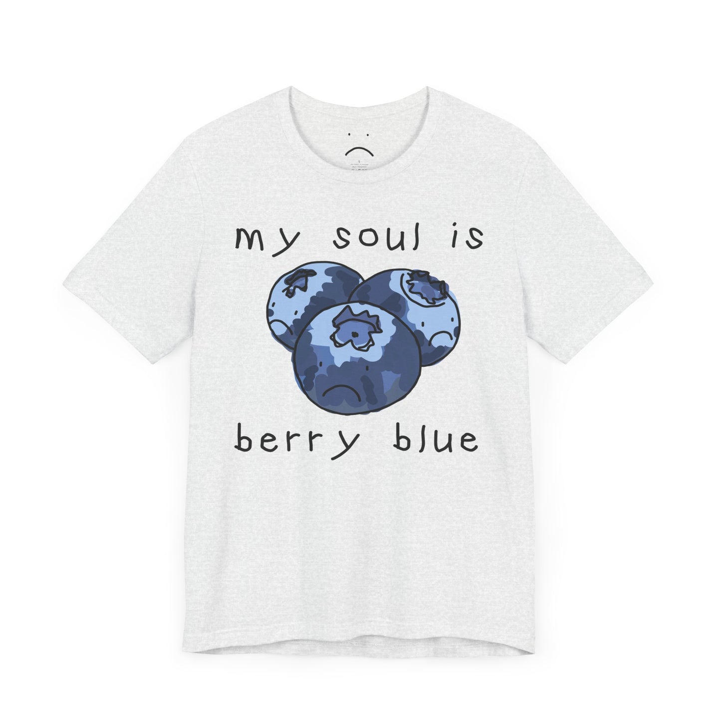berry blue tee