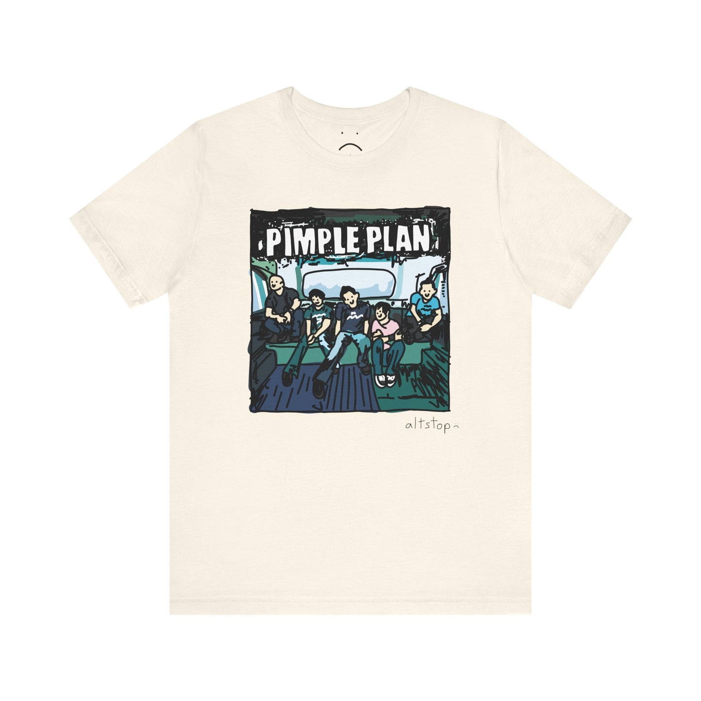 pimple plan deluxe tee