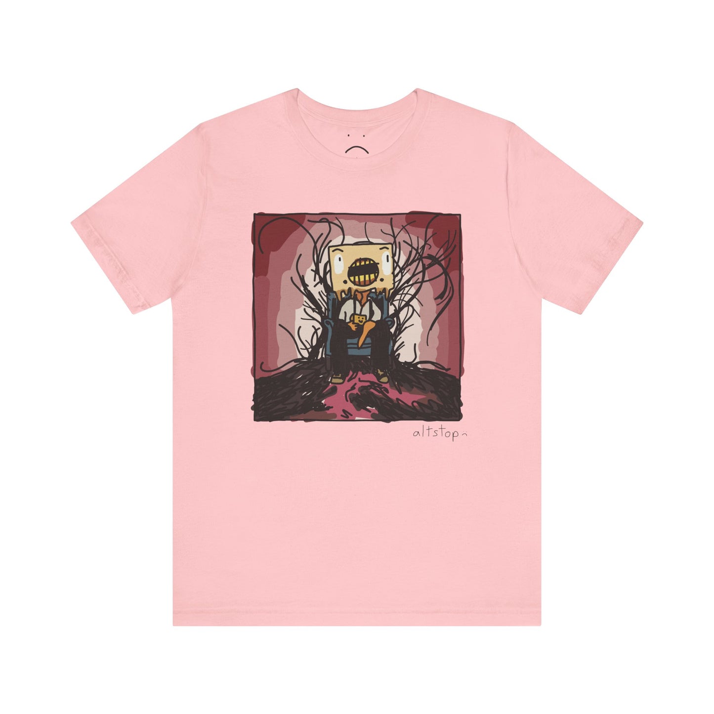 melting rectangle head deluxe tee
