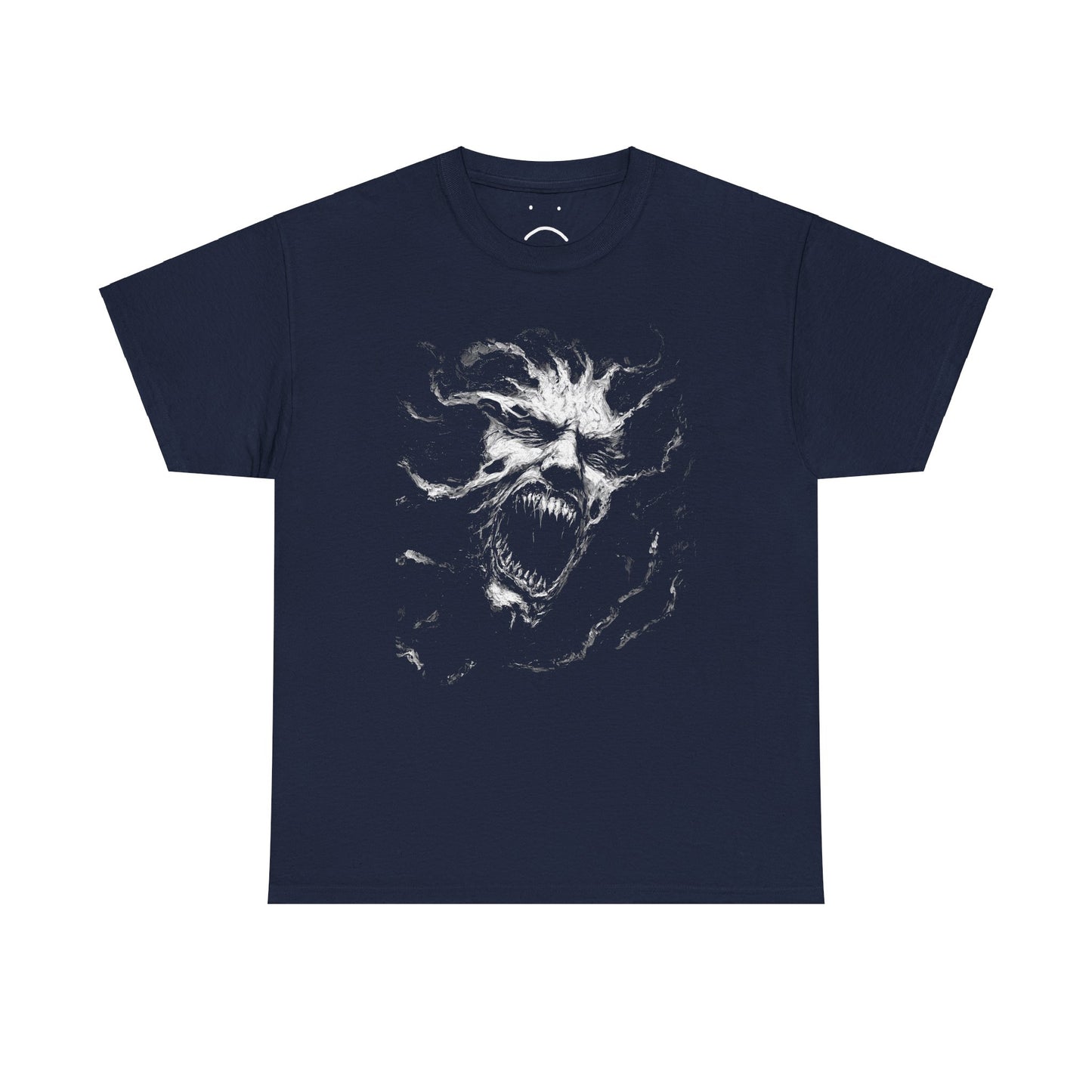swirly agonizing face tee