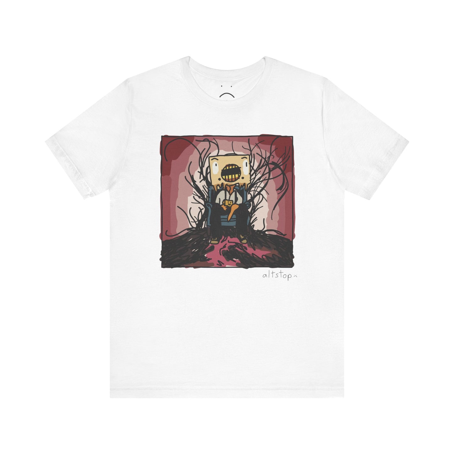 melting rectangle head deluxe tee