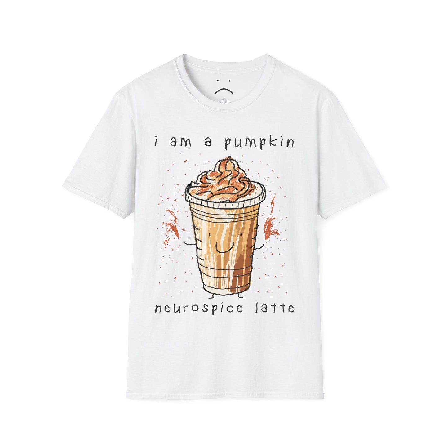 pumpkin neurospice latte tee