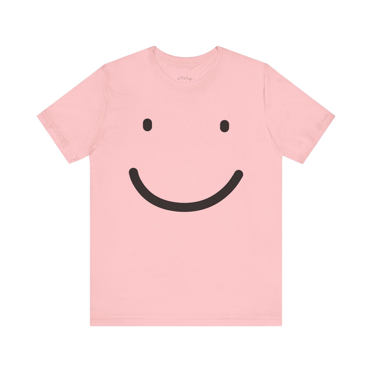 smiley logo tee