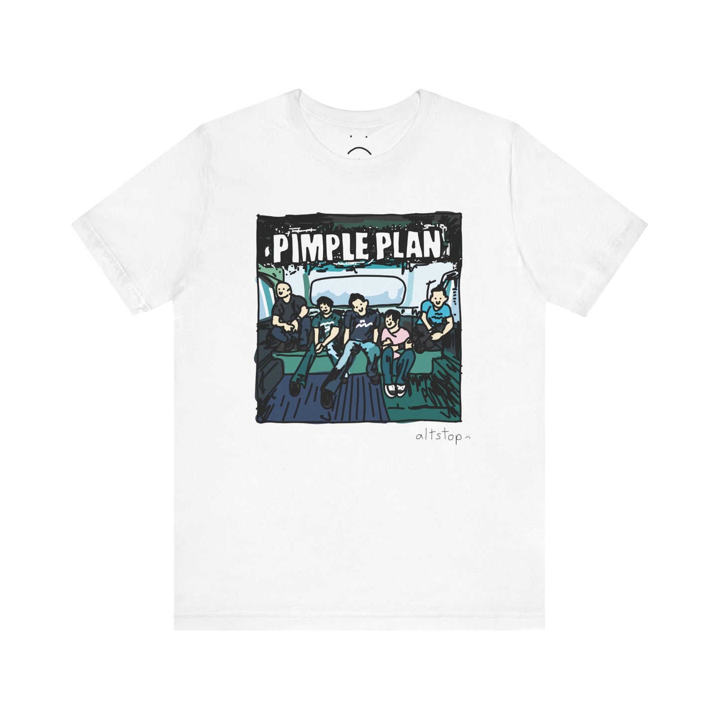 pimple plan deluxe tee