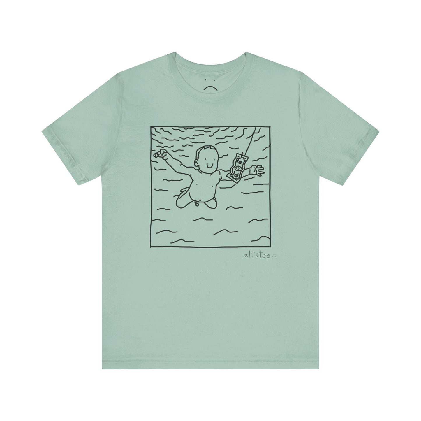 baby in the pool tee
