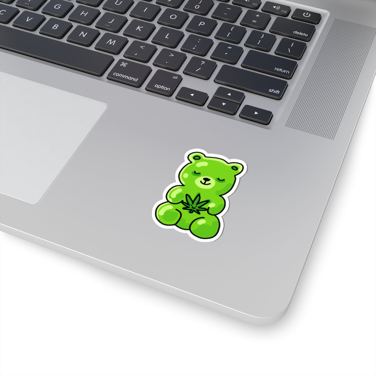 weed gummy bear sticker