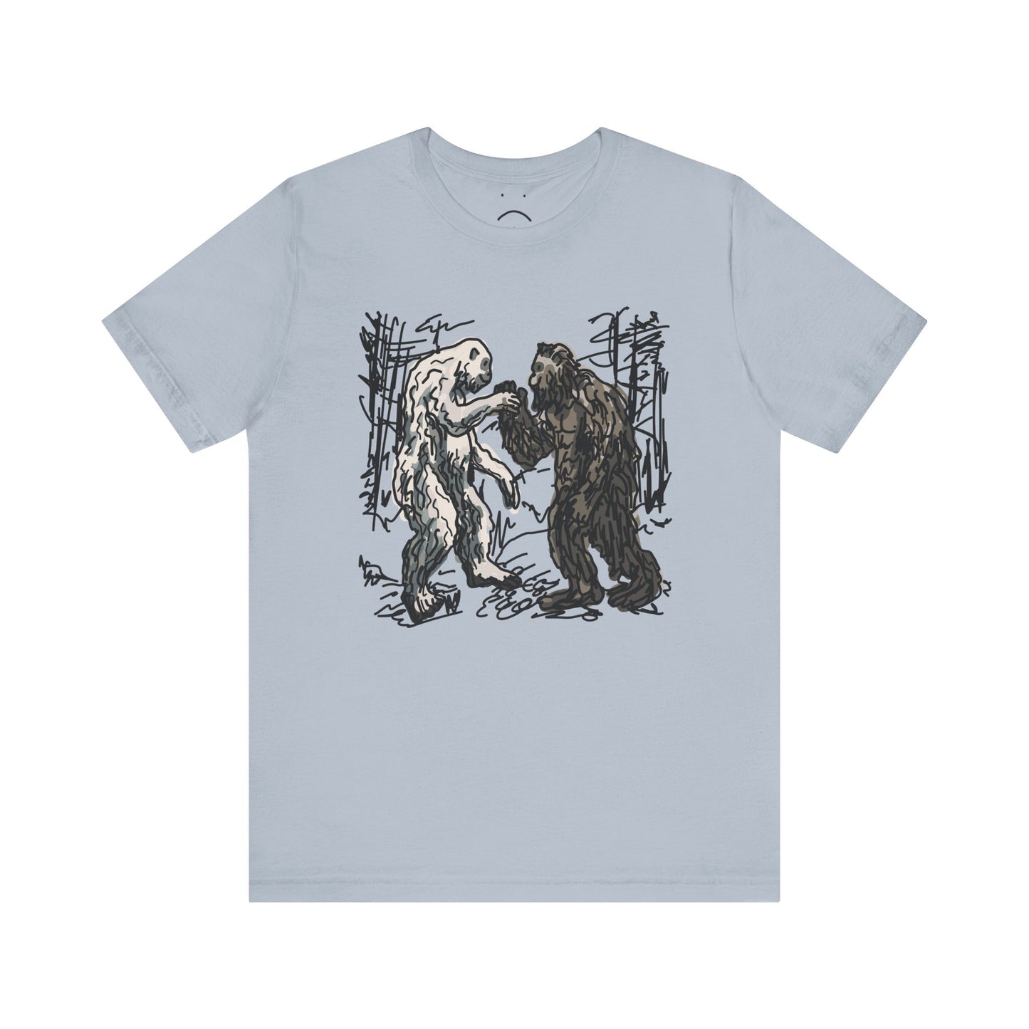 bigfoot and yeti bros tee