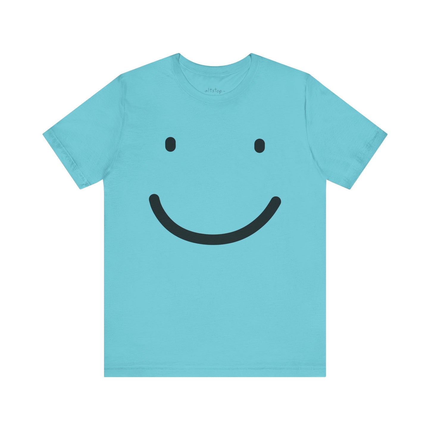 smiley logo tee