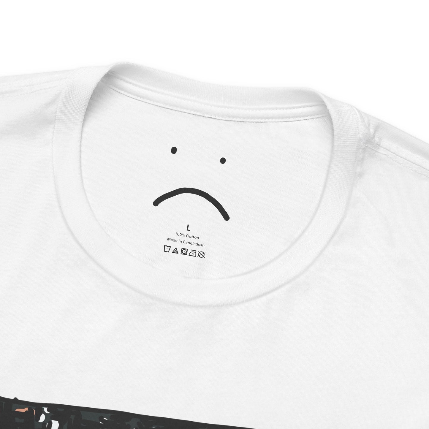 masked fellas under a city skyline deluxe tee
