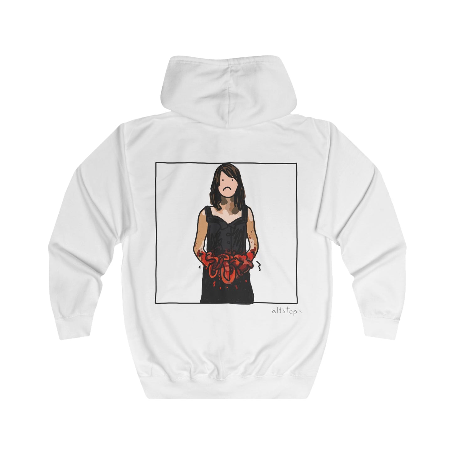 sewer slide szn deluxe zip hoodie