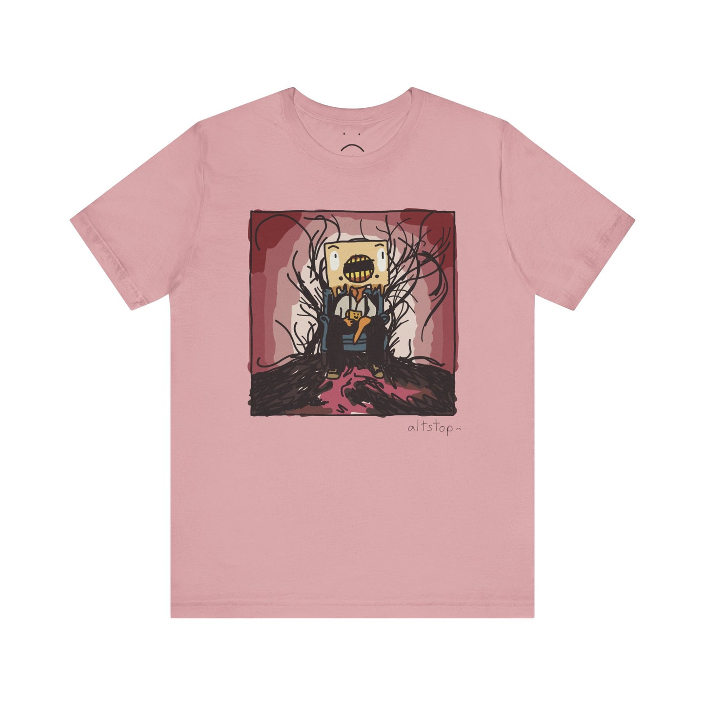 melting rectangle head deluxe tee