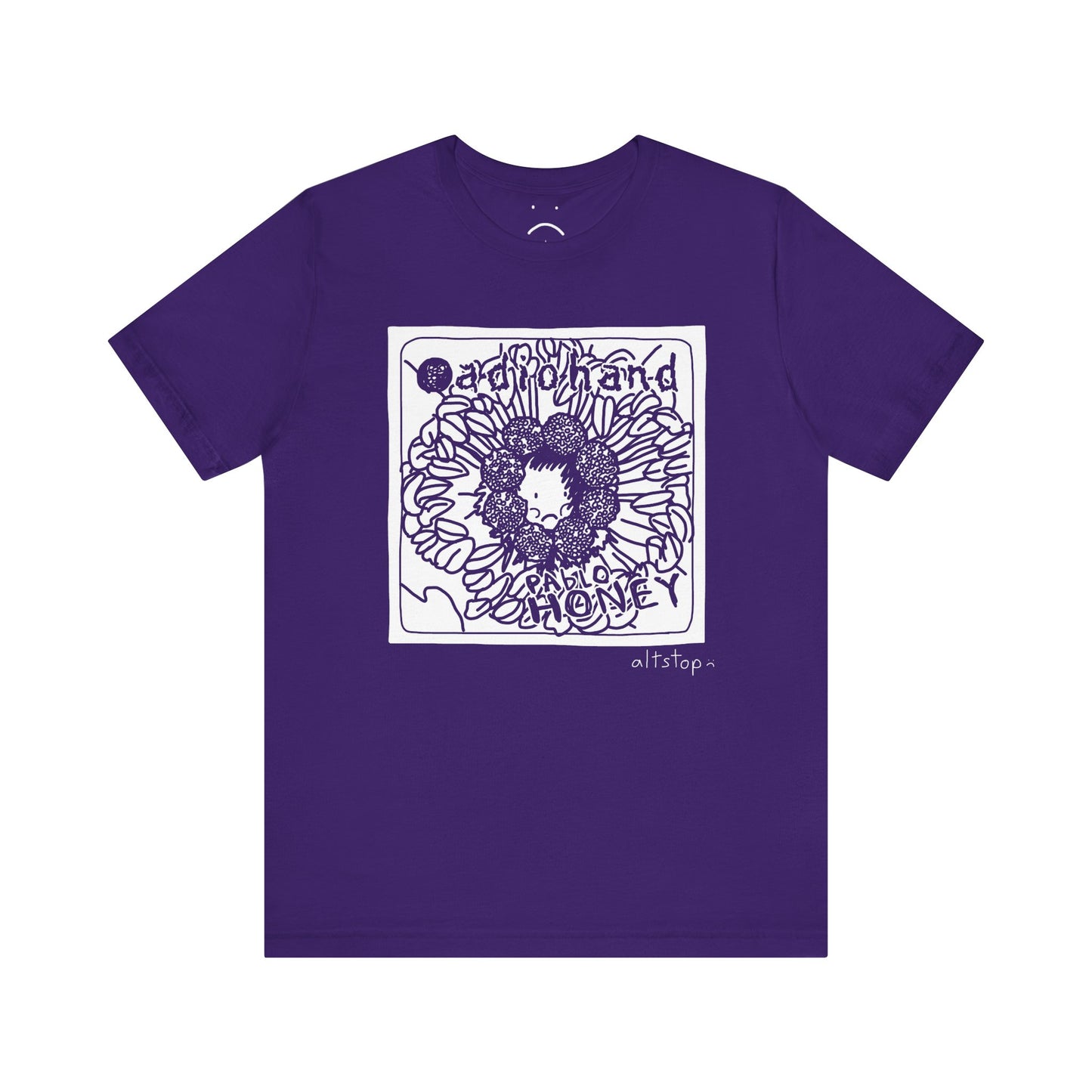 candy flower baby tee