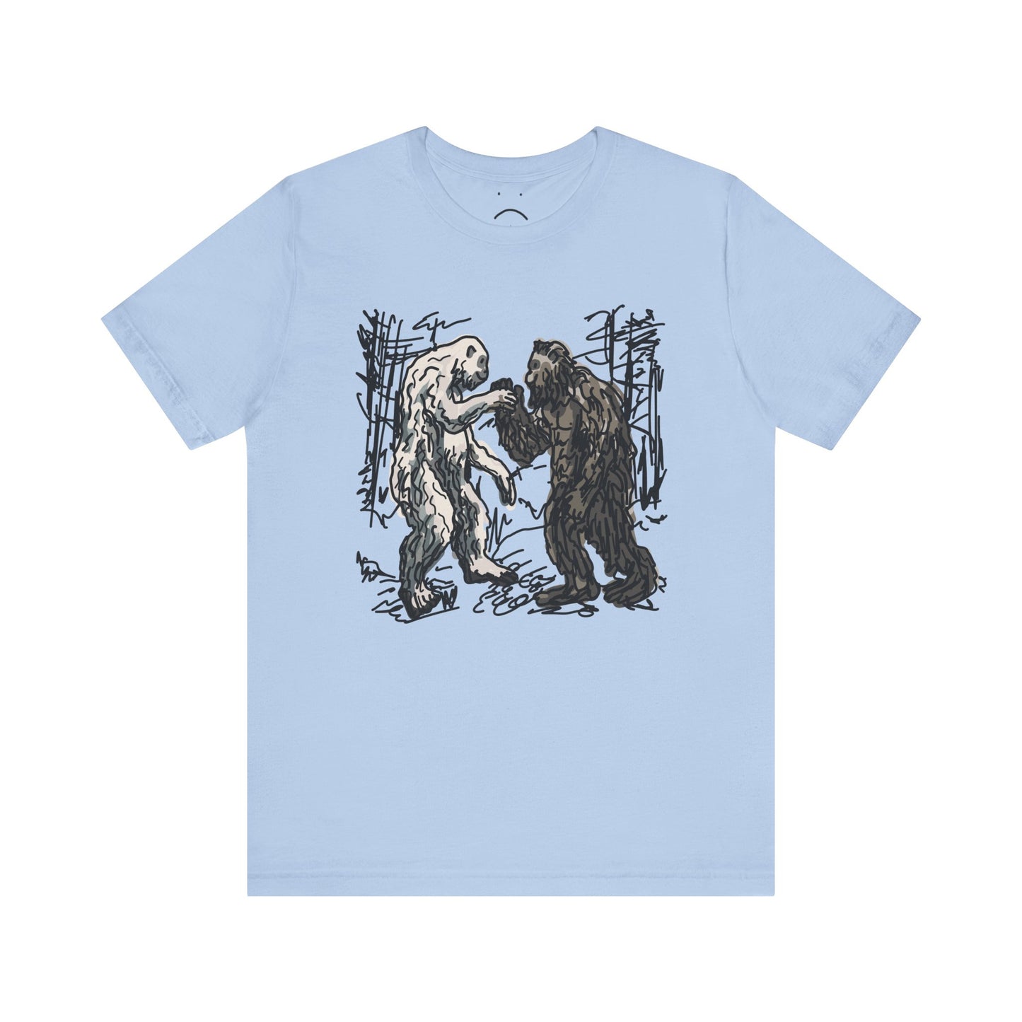 bigfoot and yeti bros tee