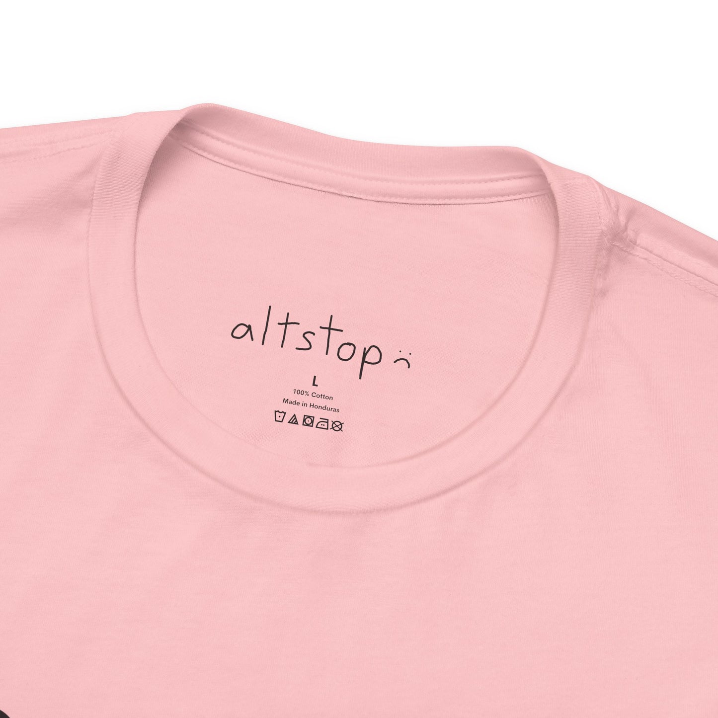 smiley logo tee