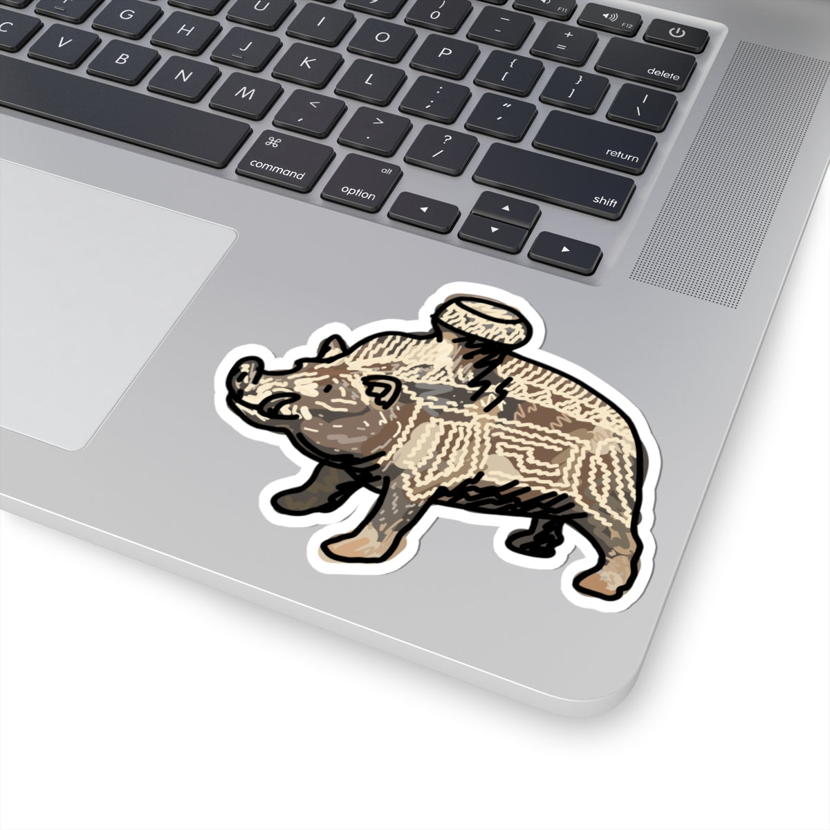 etruscan boar vessel sticker
